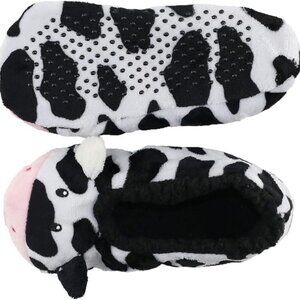 Womens Warm Cozy and Lovely Animal Non-Skid Knit Home Floor Slippers Socks